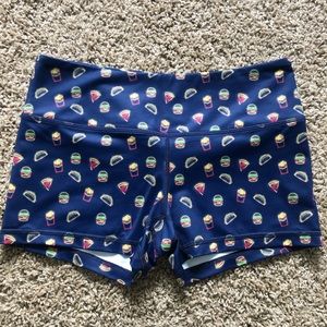 Feed me fight me shorts